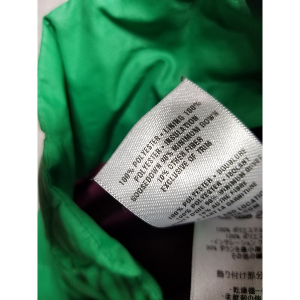 Patagonia Puffer Vest Womens Medium Green Full Zip Goose Down Lightweight Pocket - Picture 3 of 16